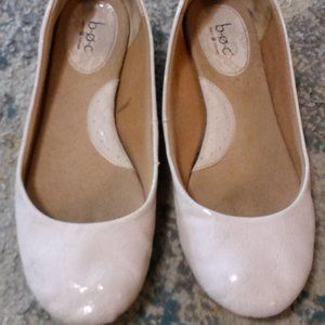 BOC Nude Pink Lace Pattern Ballet Flats